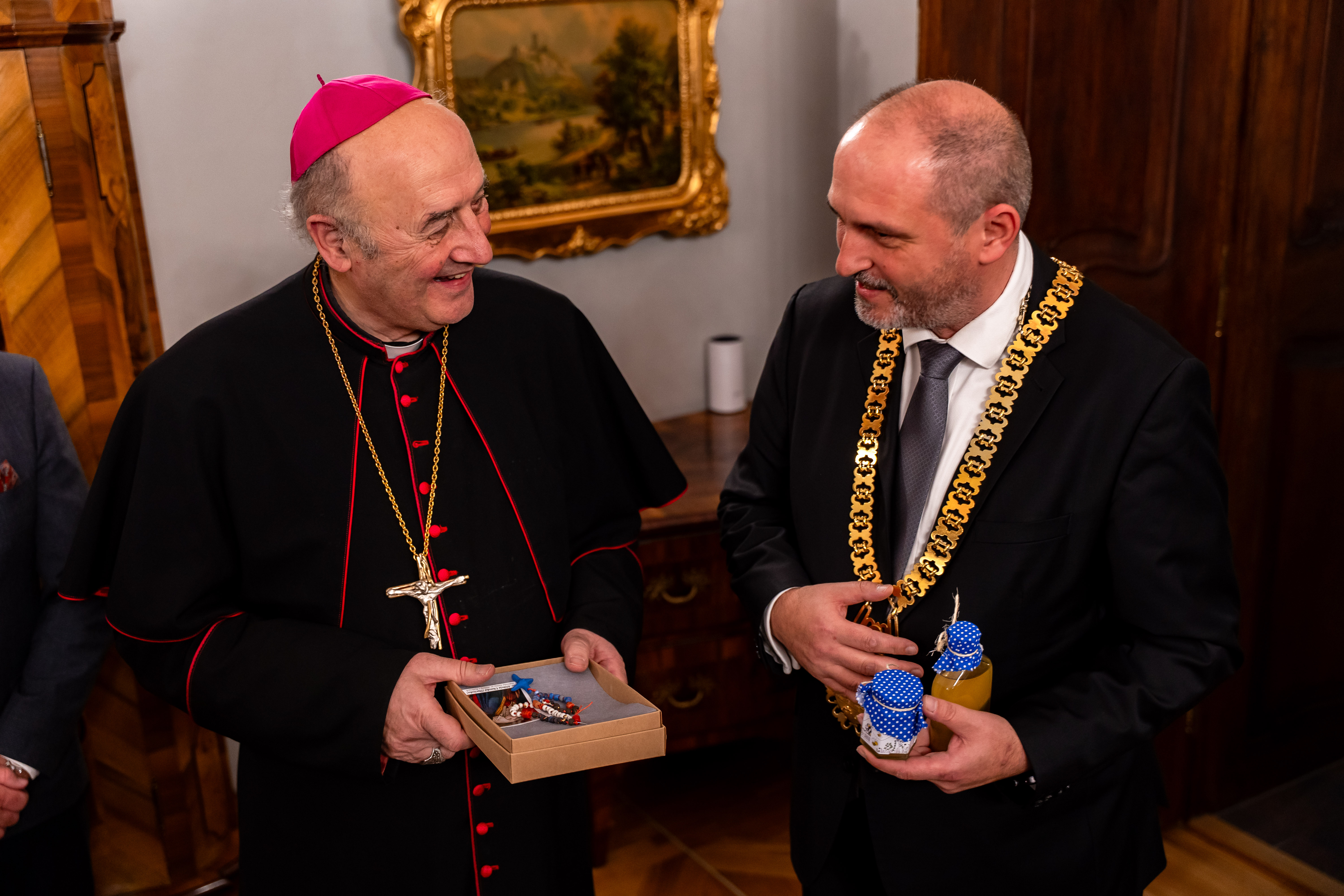 Prijatie prazskeho arcibiskupa Mons. Jana Graubnera -23